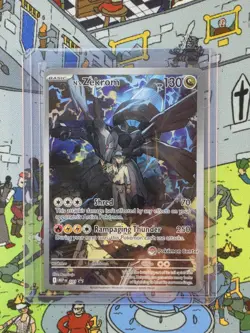 N’s Zekrom Ascended Heroes Pokemon Center Exclusive Promo Card - Image 1