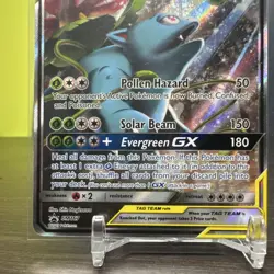 The Pokemon Company Celebi & Venusaur GX SM167 TAG TEAM Promo Holo HP 270 - Image 3