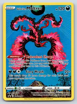 Galarian Moltres SWSH284 Holo Promo Sword & Shield Promo Pokemon Near Mint - Image 1