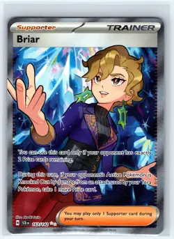 Briar 163/142 Ultra Rare Stellar Crown Pokemon Near Mint - Image 1