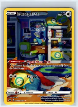 Dunsparce GG23/GG70 Holo Crown Zenith Galarian Gallery Pokemon NM - Image 1