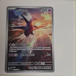 Pokemon Latios SV8 203/191 Rare Regular 120 HP Psychic Basic 2024 EN - Image 1