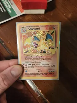 Charizard 4/102 Celebrations 25th Classic Holo Pokemon LP Ships Immediately - Image 1