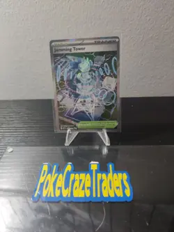 Jamming Tower 261/217 Ultra Rare Ascended Heroes Pokemon Holo Near Mint - Image 3