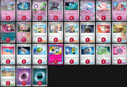 Gardevoir ex Jellicent Pokemon TCG Competitive Deck Tournament Ready w/sleeves - Image 1