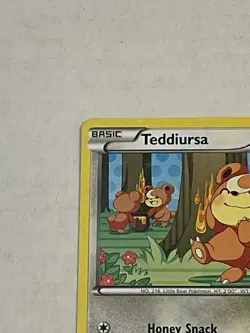 Pokemon TCG Teddiursa RC15/RC25 Legendary Treasures Radiant Collection Holo LP - Image 4