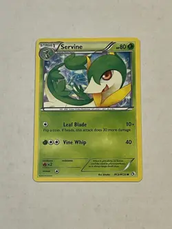 Pokemon TCG Servine RC2/RC25 Legendary Treasures Radiant Collection Holo 2013 LP - Image 3