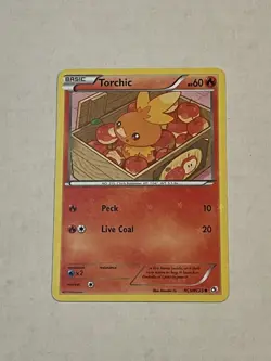 Pokemon TCG Torchic RC5/RC25 Legendary Treasures Radiant Collection Holo 2013 LP - Image 3