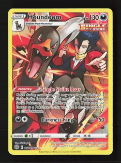 Houndoom TG10/TG30 Holo Brilliant Stars Trainer Gallery Pokemon NM - Image 1