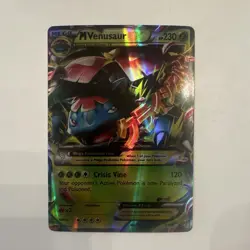 Pokemon M Venusaur EX Ultra Rare Full Art Holo XY Mega 230 HP 2/146 - Image 1
