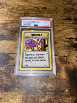 Pokemon Team Rocket 1st Edition Nightly Garbage Run 77/82 PSA 8 NM-MT! WOTC! - Image 1