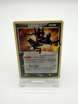 Pokemon TCG Greninja Gold Star SWSH144 25th Celebrations Promo NM/M - Image 1