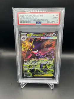 2026 Pokemon Mega Gengar ex Special Illustration Rare #284/217 PSA 9 - Image 1