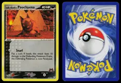 TEAM MAGMA'S POOCHYENA 65/95 COMMON TEAM MAGMA VS TEAM AQUA POKEMON NM - Image 3