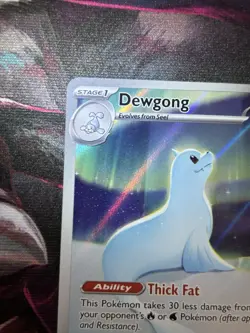 Pokemon TCG Dewgong 097/094 Me02: Phantasmal Flames Illustration Rare Holo ENG - Image 3