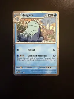 Quagsire 156 Holo Promo Scarlet & Violet Promo Pokemon NM - Image 1