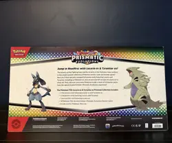 Lucario And Tyranitar Ex Pokemon TCG Prismatic EX Premium Collection Box Set - Image 2