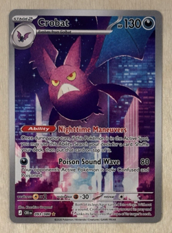 Crobat Holo Chaos Rising Illustration Rare 093/086 Pokemon TCG - Image 2