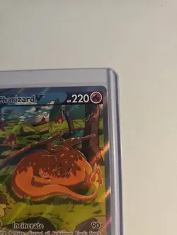Pokemon SWSH Promo Charizard V SWSH260 Full Art Holo 220 HP Incinerate - Image 4