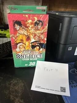 One Piece ST30 Starter Deck Post 4 ACE & LUFFY - Image 1