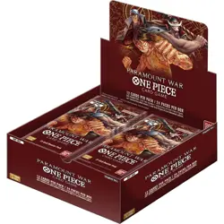 One Piece TCG: Paramount War Booster Box [OP-02] - 24 Packs 811039039080 - Image 1