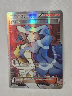 Pokemon - Karen - XY177A Alternate Art Holo Black Star Promo - Image 1