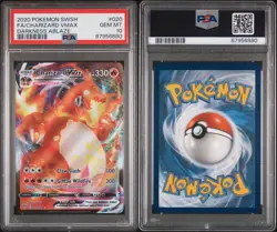PSA 10 Gem Mint Charizard VMAX 020/189 Full Art Darkness Ablaze Pokemon TCG - Image 3