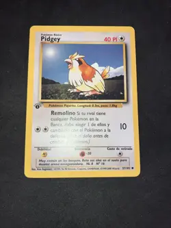 1999 Pokemon 1st Edition Spanish Base Set Non-Holo Mint Pidgey - Image 1