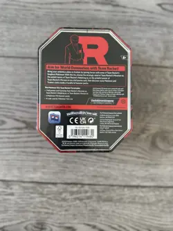 Pokemon Destined Rivals Team Rocket Mewtwo Ex Tin New & Sealed ✅ - Image 2