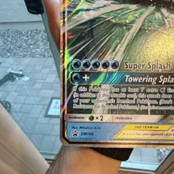Pokemon TCG Magikarp & Wailord GX SM166 TAG TEAM Promo Oversized Holo English - Image 5