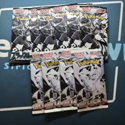 Pokemon Black Bolt (6) & White Flare (4) Booster Pack Japanese 10x Lot - Image 1