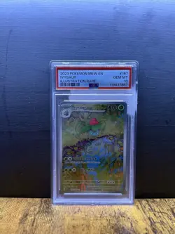 2023 Pokemon Ivysaur #167 Illustration Rare PSA 10 GEM MT - Image 1