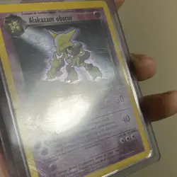 Pokemon TCG Alakazam obscur French 1st Edition Holo Very Rare HP - Image 3