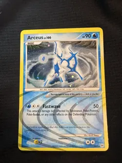 Pokemon Arceus AR4 Arceus Set 2009 English Holo Rare Basic 90 HP - Image 1