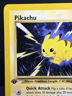 Pikachu #70/111 1st Edition 2000 Pokemon Neo Genesis - Image 2