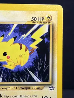 Pikachu #70/111 1st Edition 2000 Pokemon Neo Genesis - Image 5