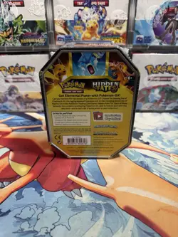 Pokemon Sun & Moon Hidden Fates (Charizard) Tin 🔥 820650804816 - Image 3