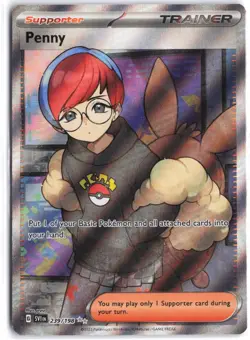 Penny 239/198 Ultra Rare Scarlet & Violet Pokemon NM - Image 1