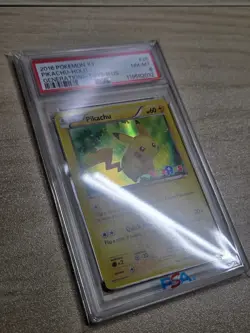 2016 Pokemon Pikachu 26/83 Generations Toys R Us Promo Holo Rare PSA 8 - Image 5