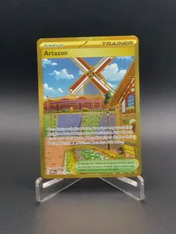 Pokemon TCG Artazon 229/197 Secret Rare Holo Gold Full Art Mint 💎 - Image 1