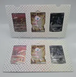 Pokemon 151 UPC PROMOS : Mewtwo, Mew ex, Metal Mew ex PROMO Set FACTORY SEALED - Image 2