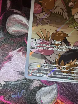 Pokemon TCG Spearow 151/132 ME01 Mega Evolution Illus Rare Holo 60HP - Image 2