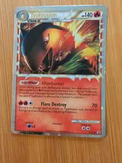 Typhlosion (Prime) HGSS09 Hgss Holo Black Star Promo HP Pokemon TCG - Image 1