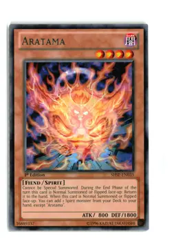 ARATAMA SHSP-EN035 1st EDITION Shadow Specters Yugioh TCG NM - Image 1