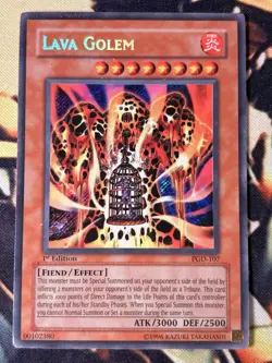 Yugioh: Lava Golem - PGD-107 - Secret Rare - 1st Edition - HP - Image 1