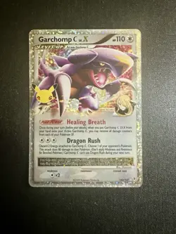 Pokemon Garchomp C LV.X 145/147 Celebrations: Classic Collection Holo - Image 1