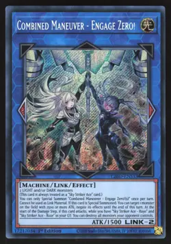 Combined Maneuver - Engage Zero! - L26D-ENS33 - Secret Rare - Yugioh - Image 1