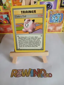 Pokemon TCG Clefairy Doll Base Set 70/102 Regular Unlimited Rare - Image 1
