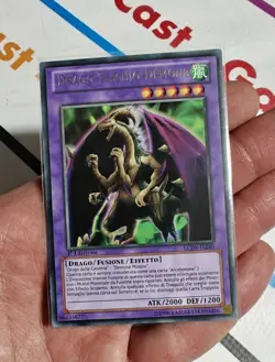 DRAGO TESCHIO DEMONE YU-GI-OH LCJW-IT240 RARA 1* Ed ITA NUOVA NEAR MINT - Image 1