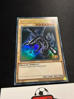 Red-Eyes Black Dragon - Ultra Rare LOB-EN070 25th Reprint - YuGiOh - Image 2